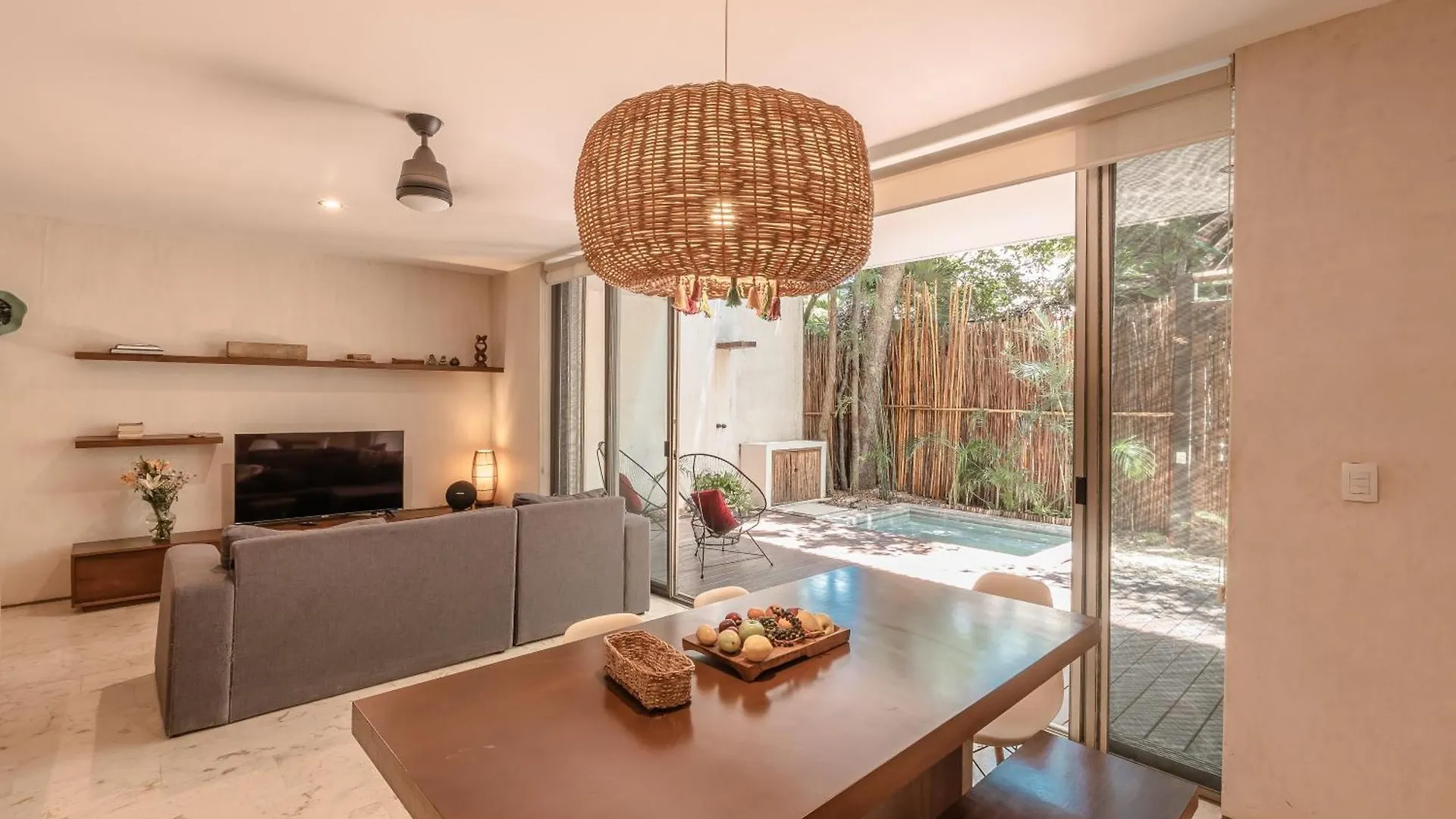 Apartment Monet - Free Beach Pass & Bikes & Private Pool & 24Hrs Security Tulum